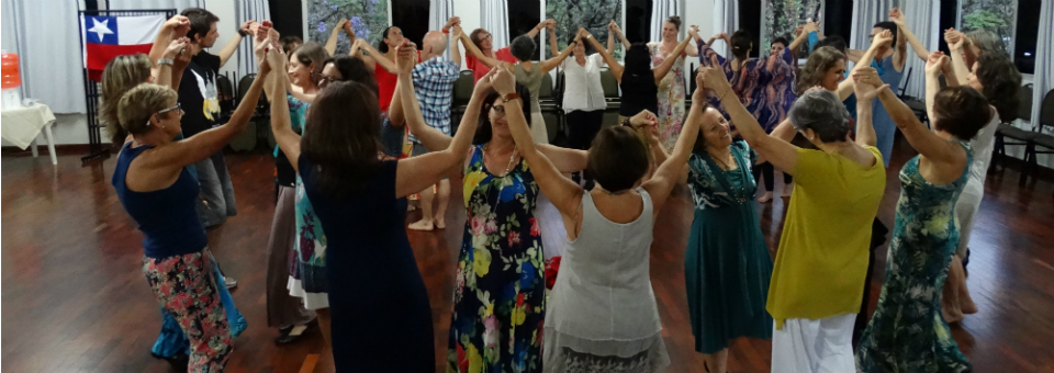 Baile Circular em Floripa - convidadas: Deborah Dubner e Sandra Cabral (nov 2014)